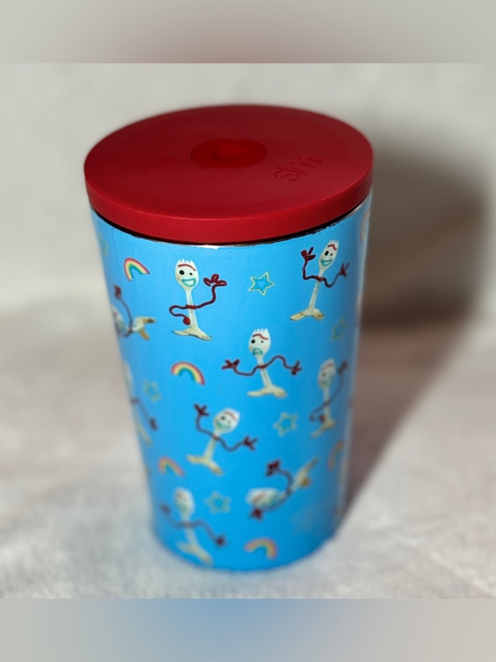 Simply Modern Kids Disney Pixar Toy Story Forky 12 oz Tumbler with Lid Stainless